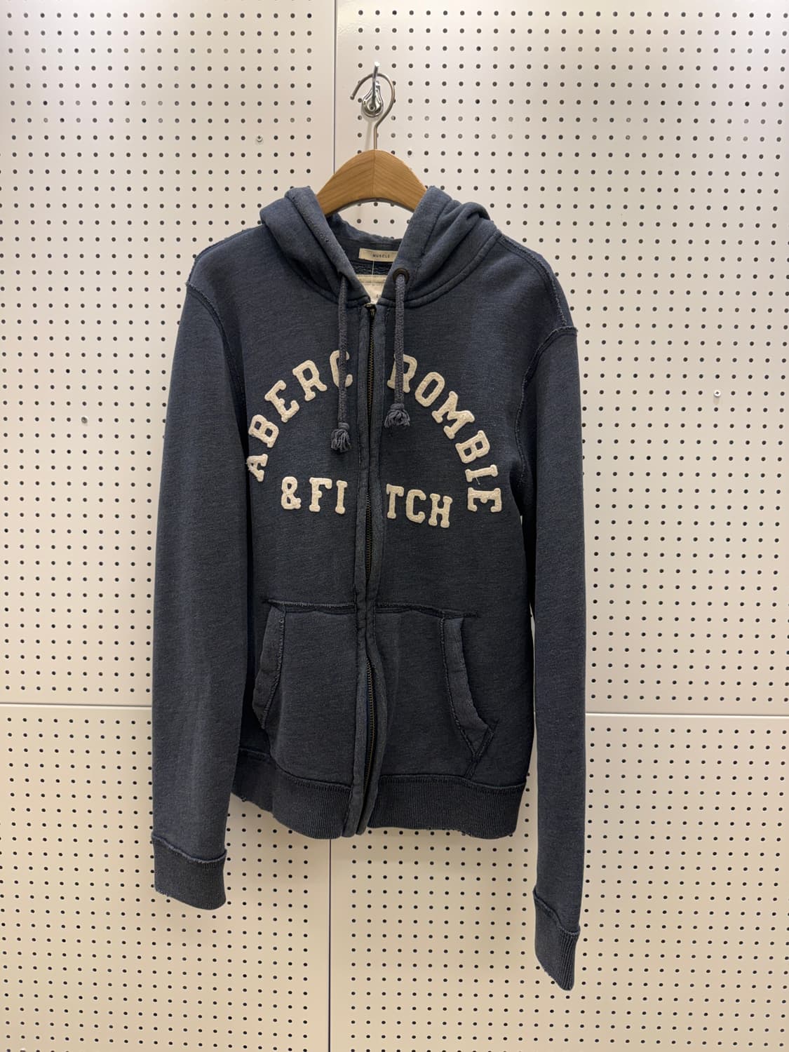 아베크롬비 y2k 빈티지 빅로고 후드 집업 U746 상품이미지2