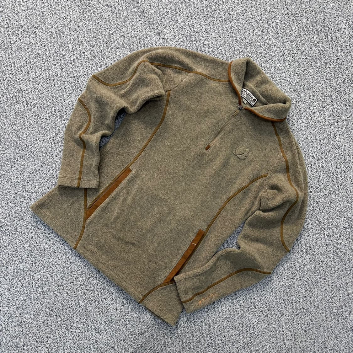 90 라푸마 여성 후리스 반집업 긴팔티 0401J 상품이미지1