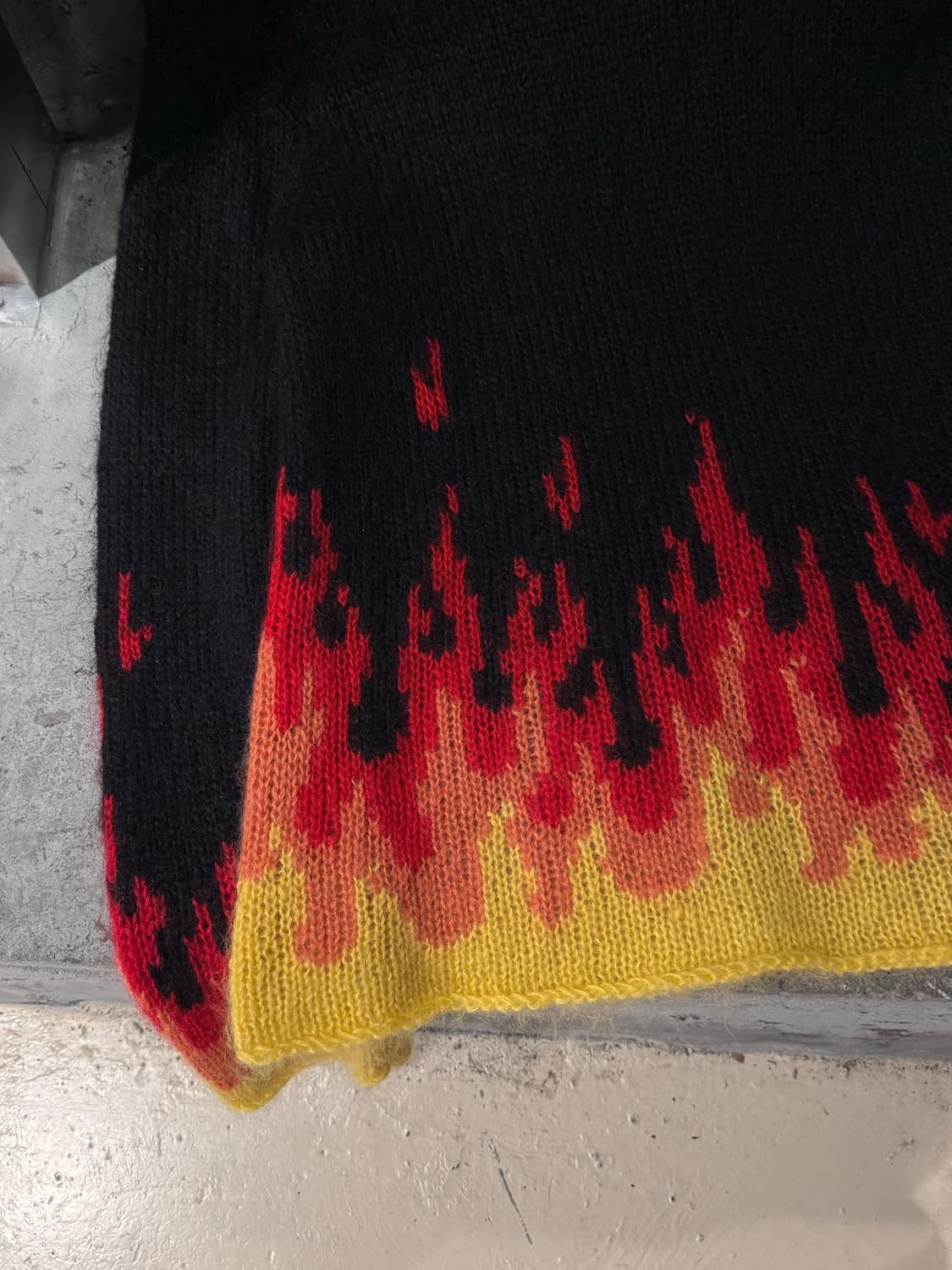 크림소다 플레이 모헤어 울 니트 상품이미지3