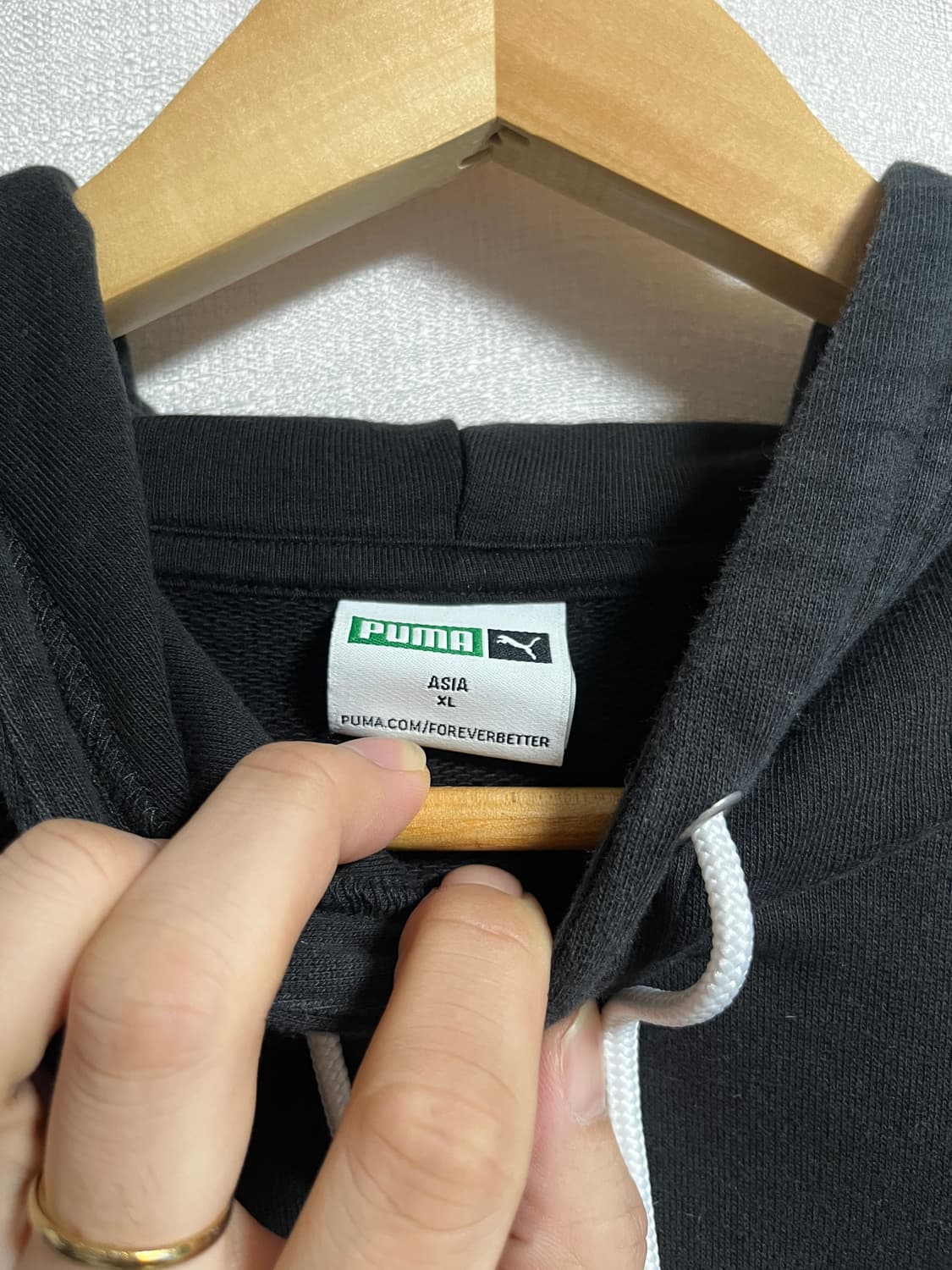 퓨마 퓨마 시그니처 로고 후드 티셔츠 XL 상품이미지5