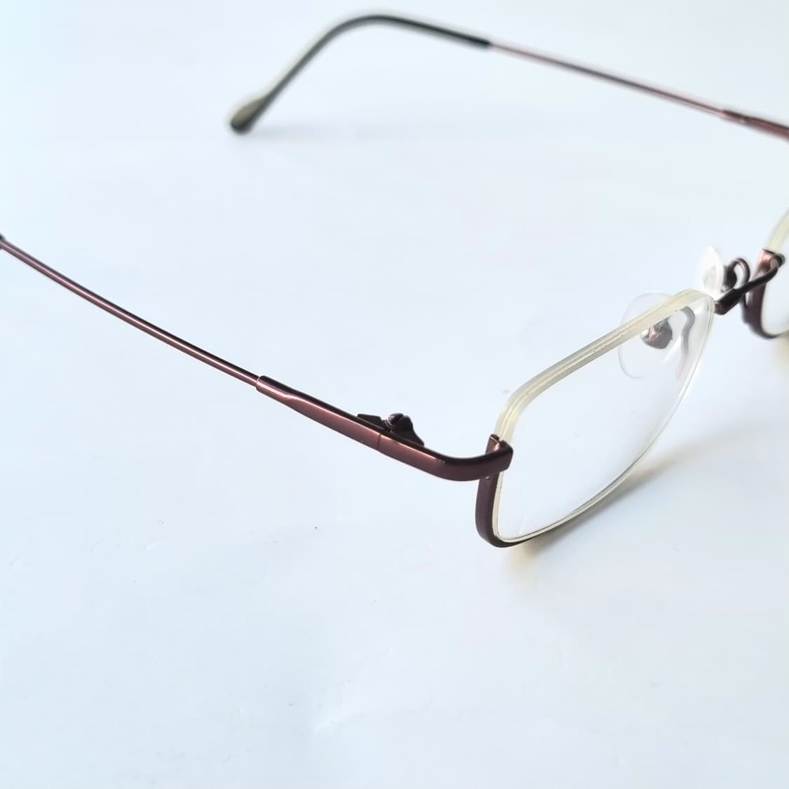 데드스탁 슬림 역반무테 언더림 안경테 762 상품이미지6