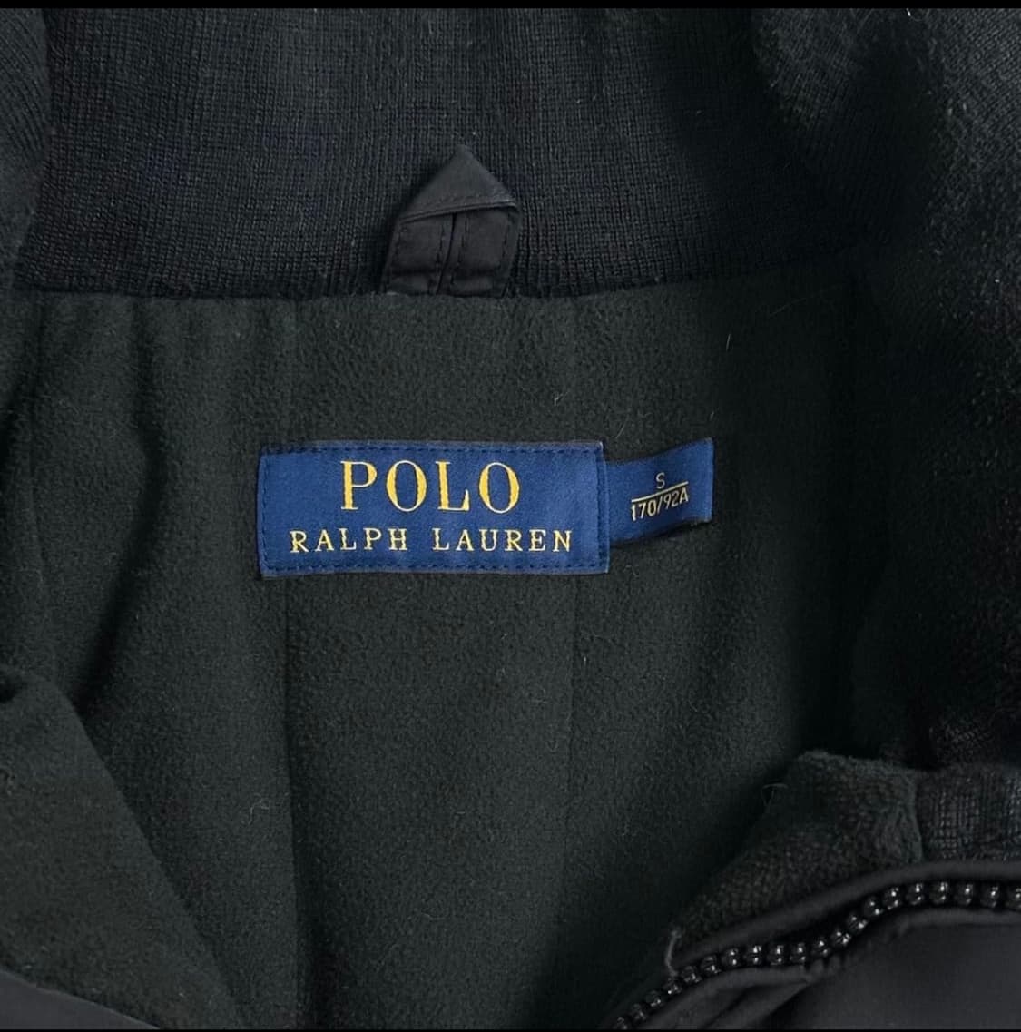 폴로 랄프 로렌 블랙 펠리 자켓 상품이미지2