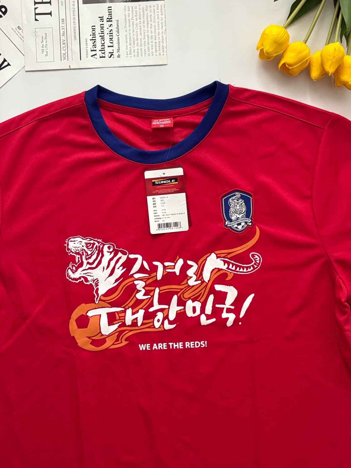 [무료배송] 대한민국 축구 국가대표팀 응원 유니폼 상품이미지3