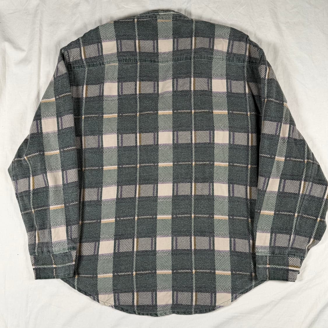 90s 나이젤카본 셔츠 울 헤비웨이트 자켓 상품이미지6