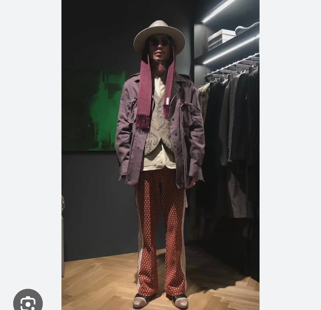 사스콰치패브릭스 부쉬셔츠 브라운 L 준야와타나베 언더커버 꼼데 상품이미지5