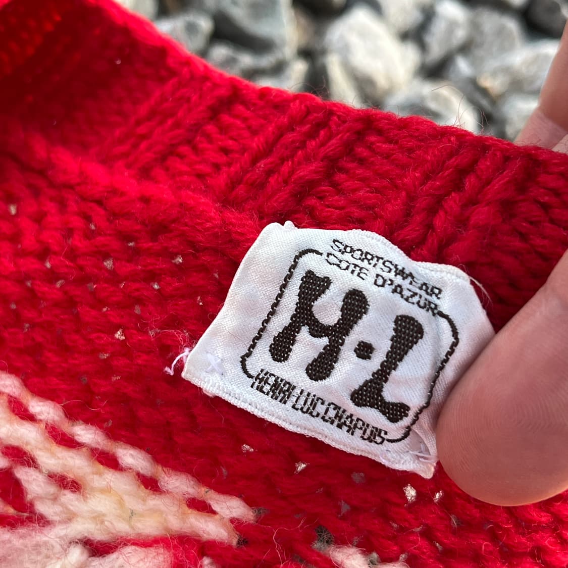 HENRI LUC CHAPLIS(프랑스)빈티지 울100 가디건(실측확인) 상품이미지2