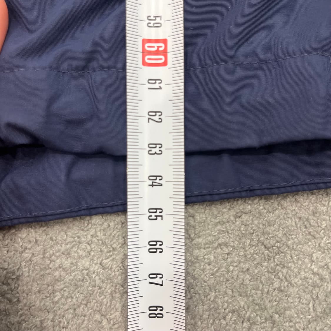 L 노스페이스 네이비 바람막이 후드 자켓 상품이미지9