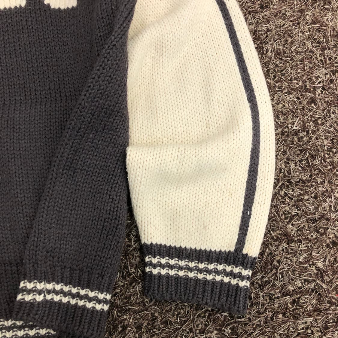 유니클로 재팬 니트 집업 자켓 상품이미지3