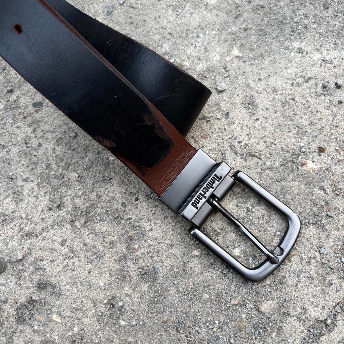 팀버랜드 리버시블 레더 벨트 상품이미지2