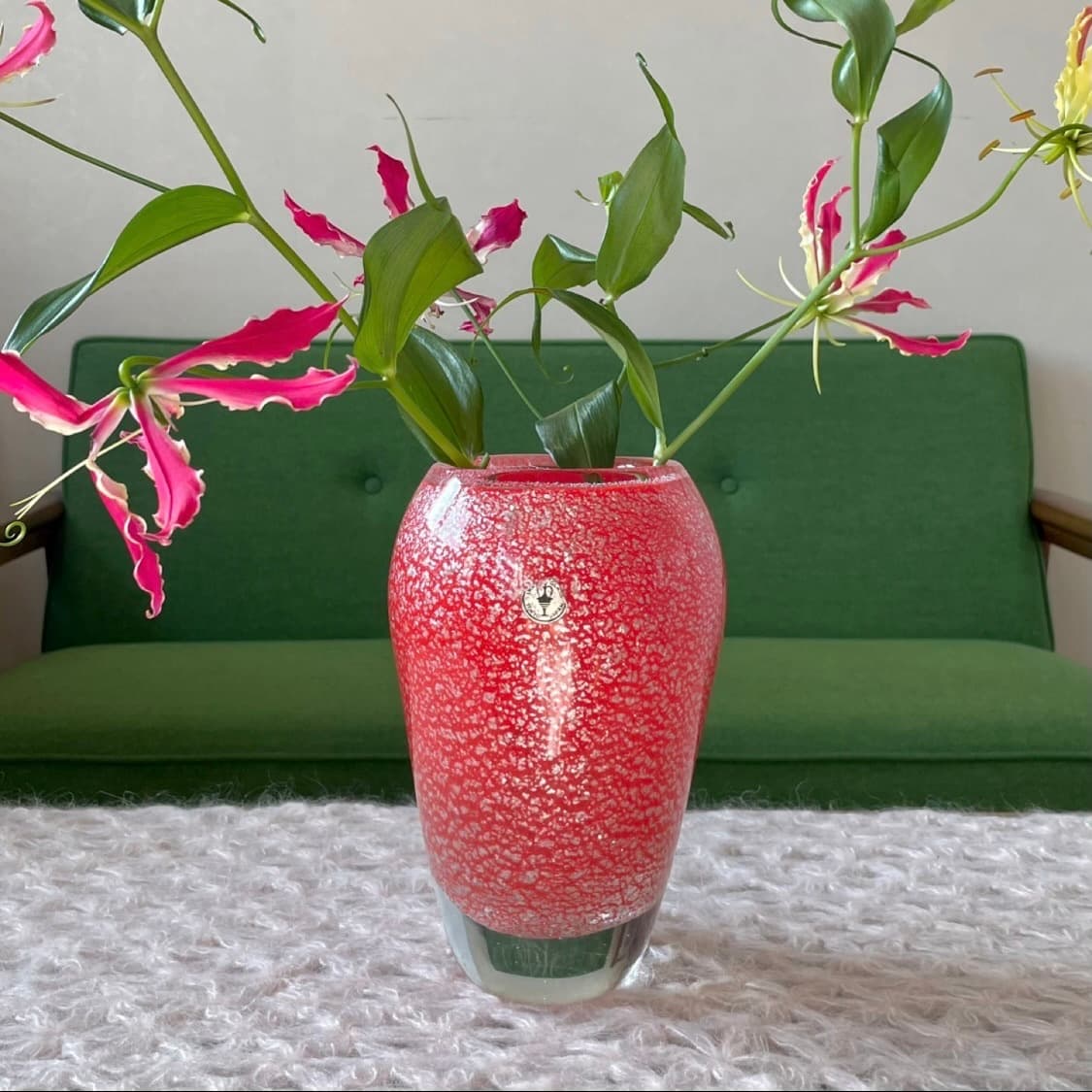 [빈티지 화병] 70’s Vintage 이와타 글라스 화병 상품이미지2