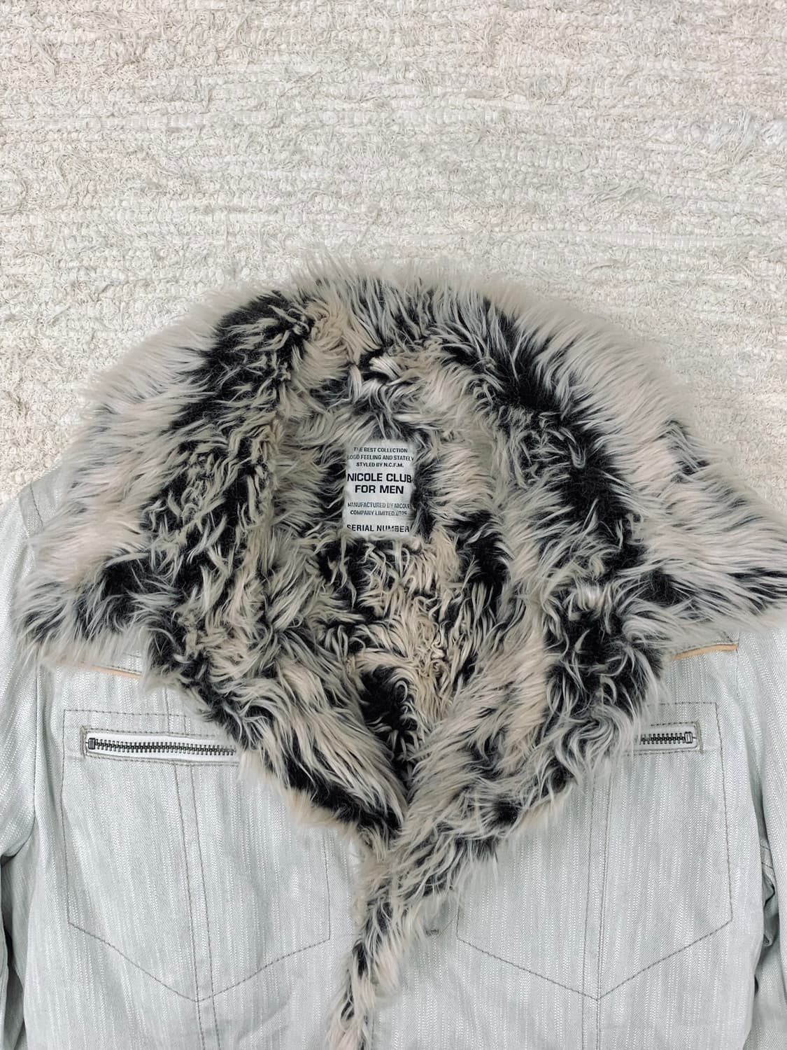 Ivory Western Fur Jacket 상품이미지3
