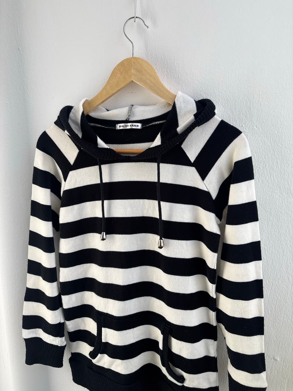 Japanese Vintage Stripe Knit Hood  상품이미지2