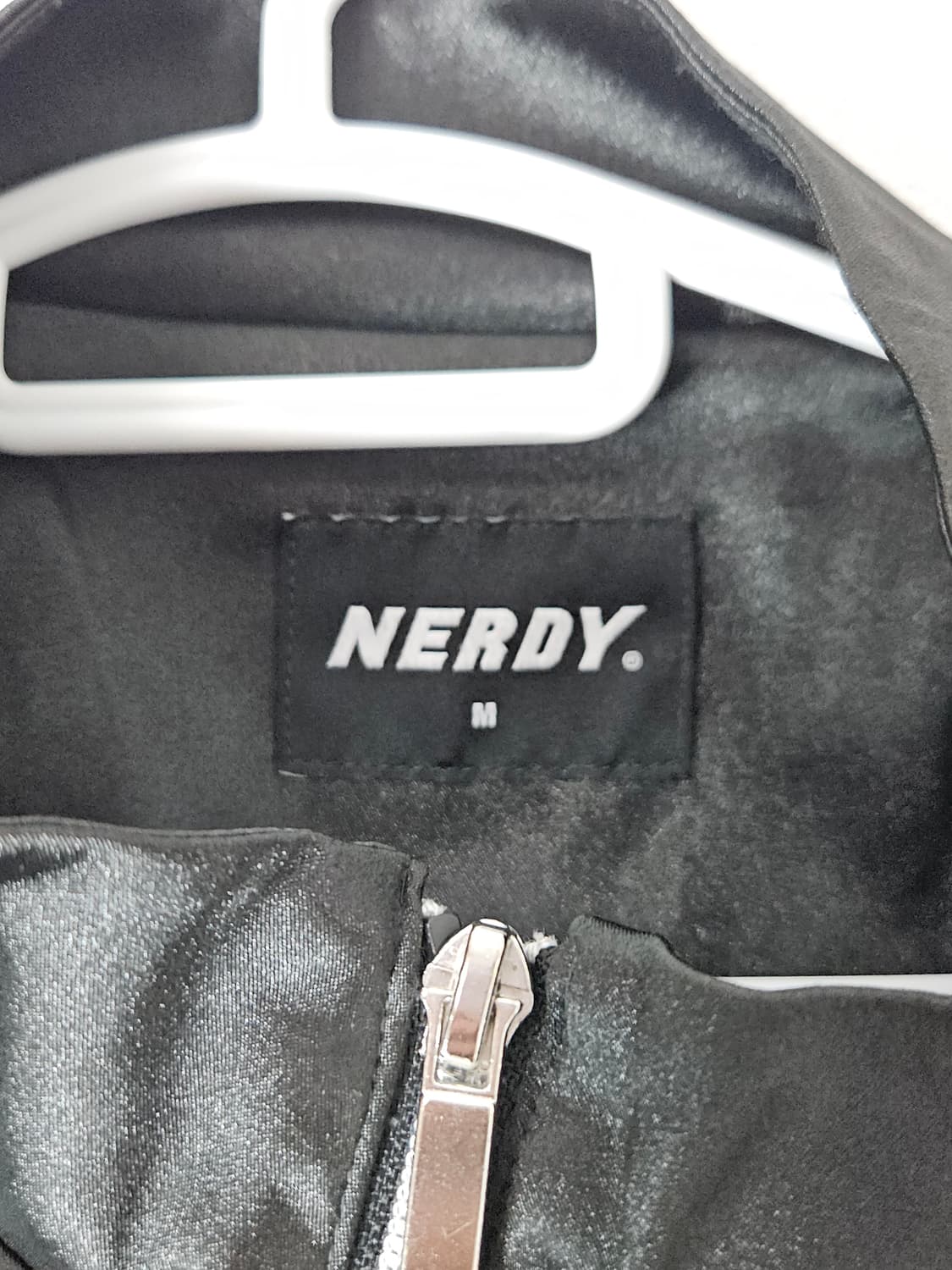 엔디와이 우먼스 널디 새틴 트랙탑 져지 M (거의 새상품) 상품이미지5