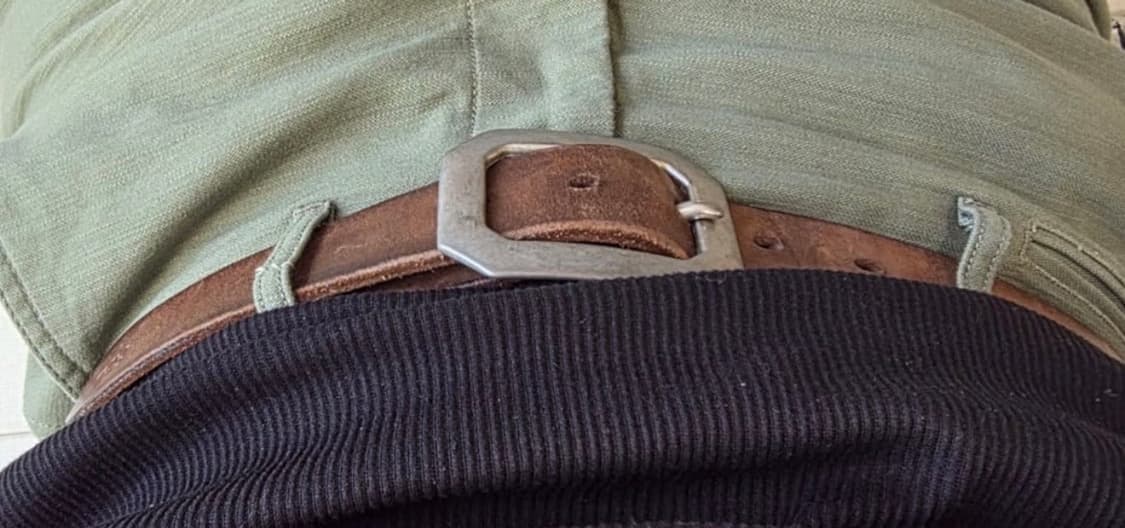 RRL 솔리드 브라스 벌링턴 벨트 상품이미지8