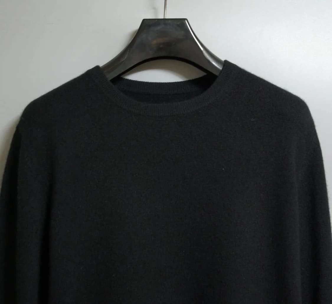 고요 캐시미어 라운드니트 100 상품이미지1