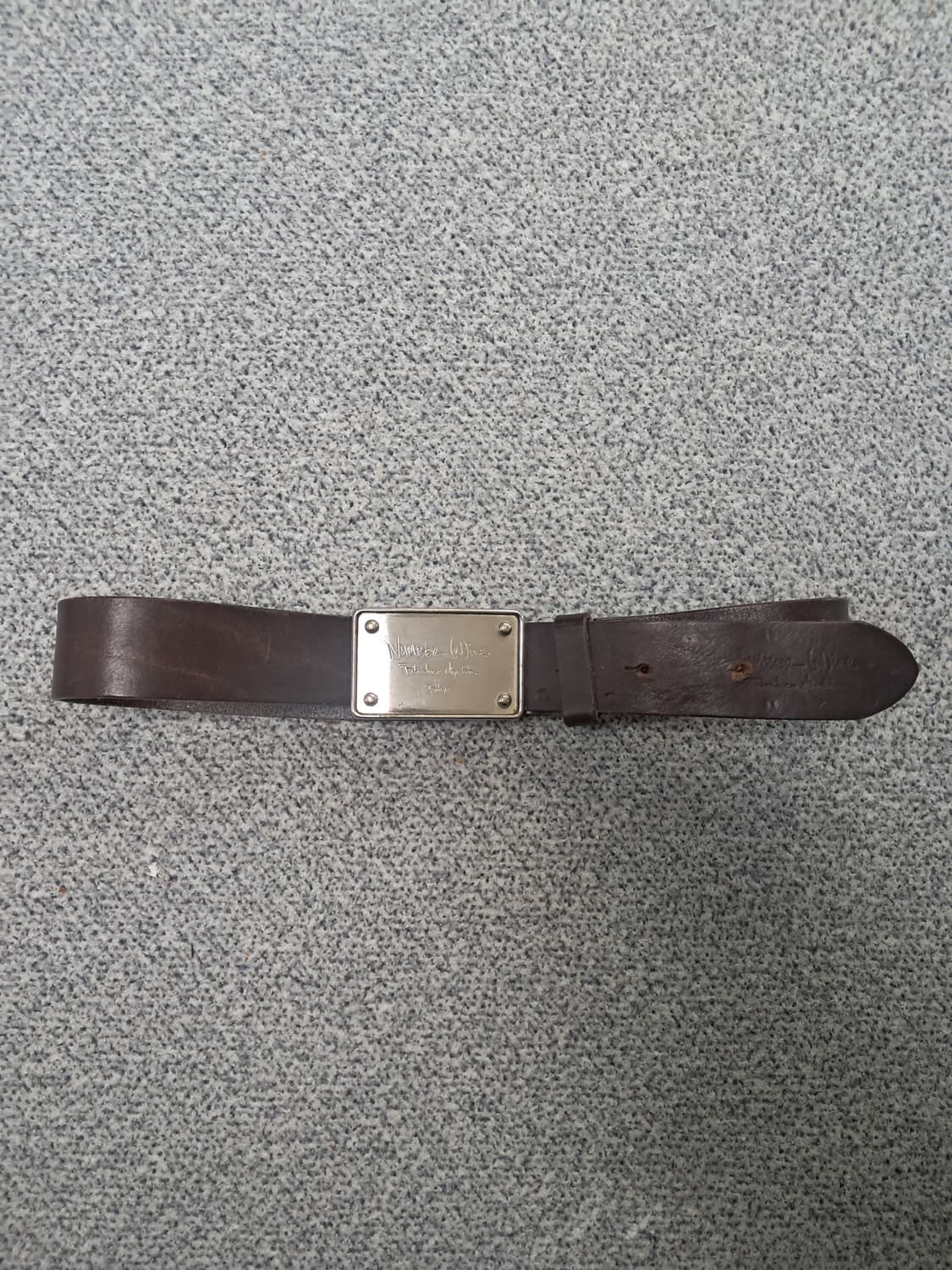 넘버나인가죽벨트 상품이미지1