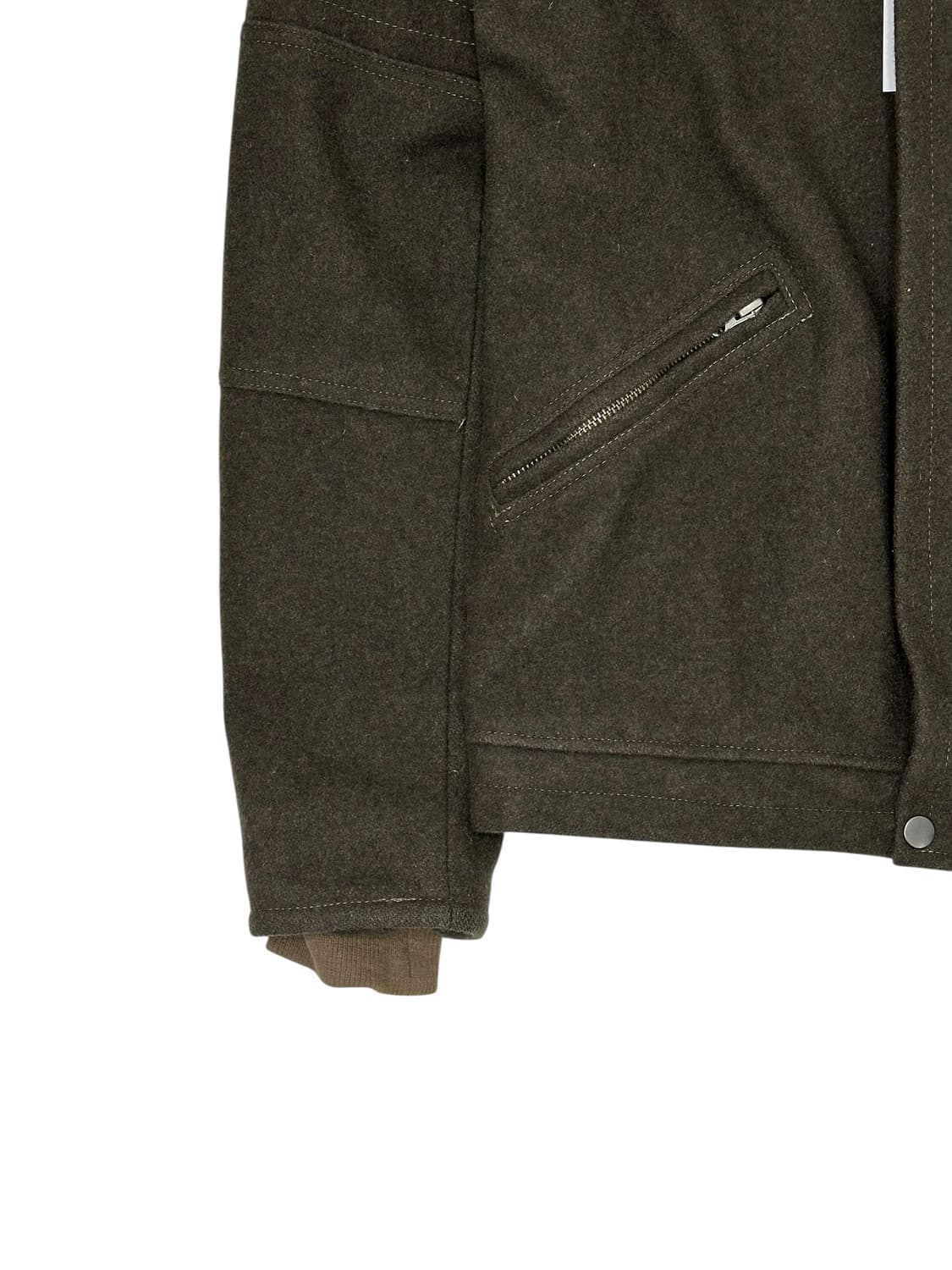 sol. 울 블렌드 하이넥 자켓 상품이미지2