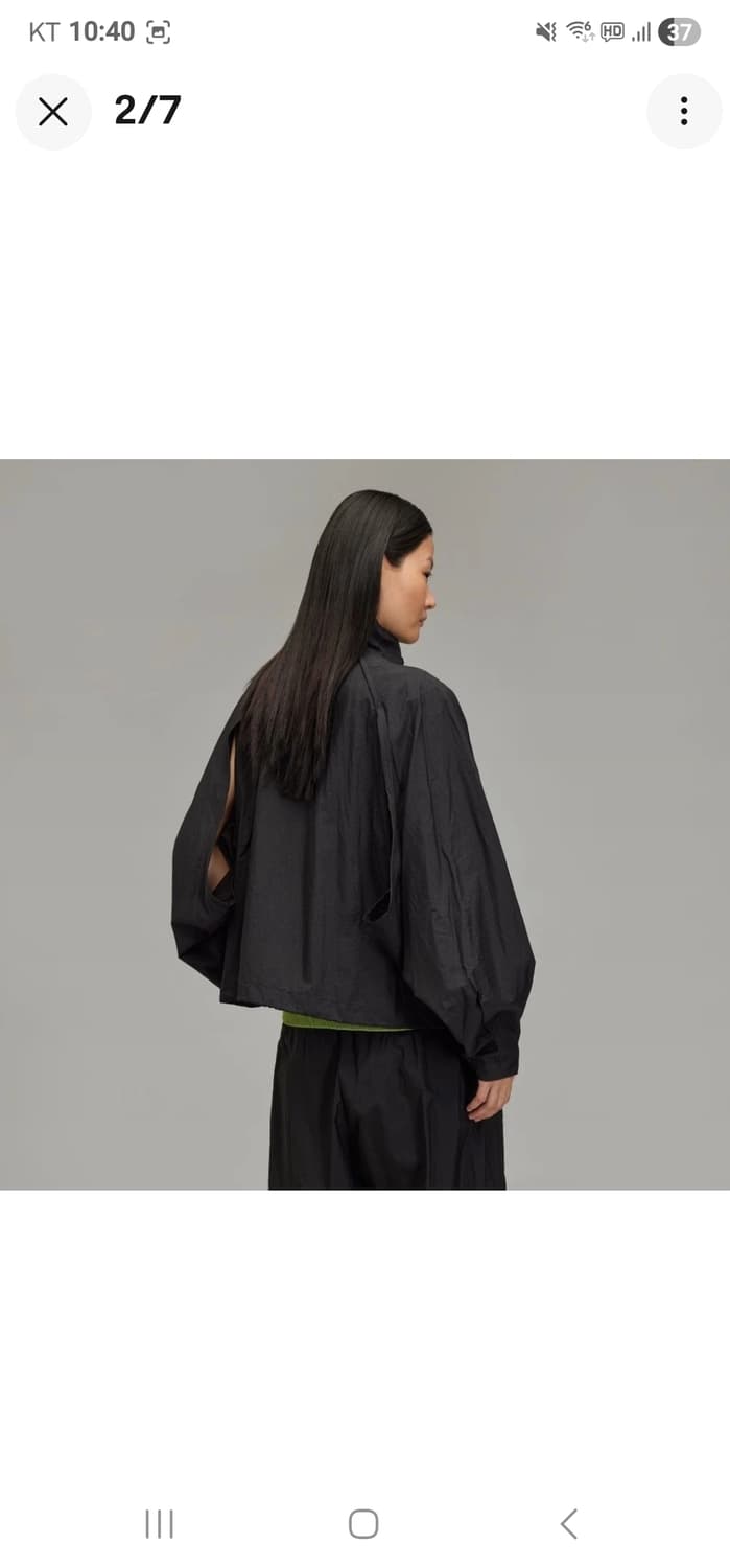 Y-3 울트라라이트 나일론 재킷 블랙 요지 야마모토 상품이미지2
