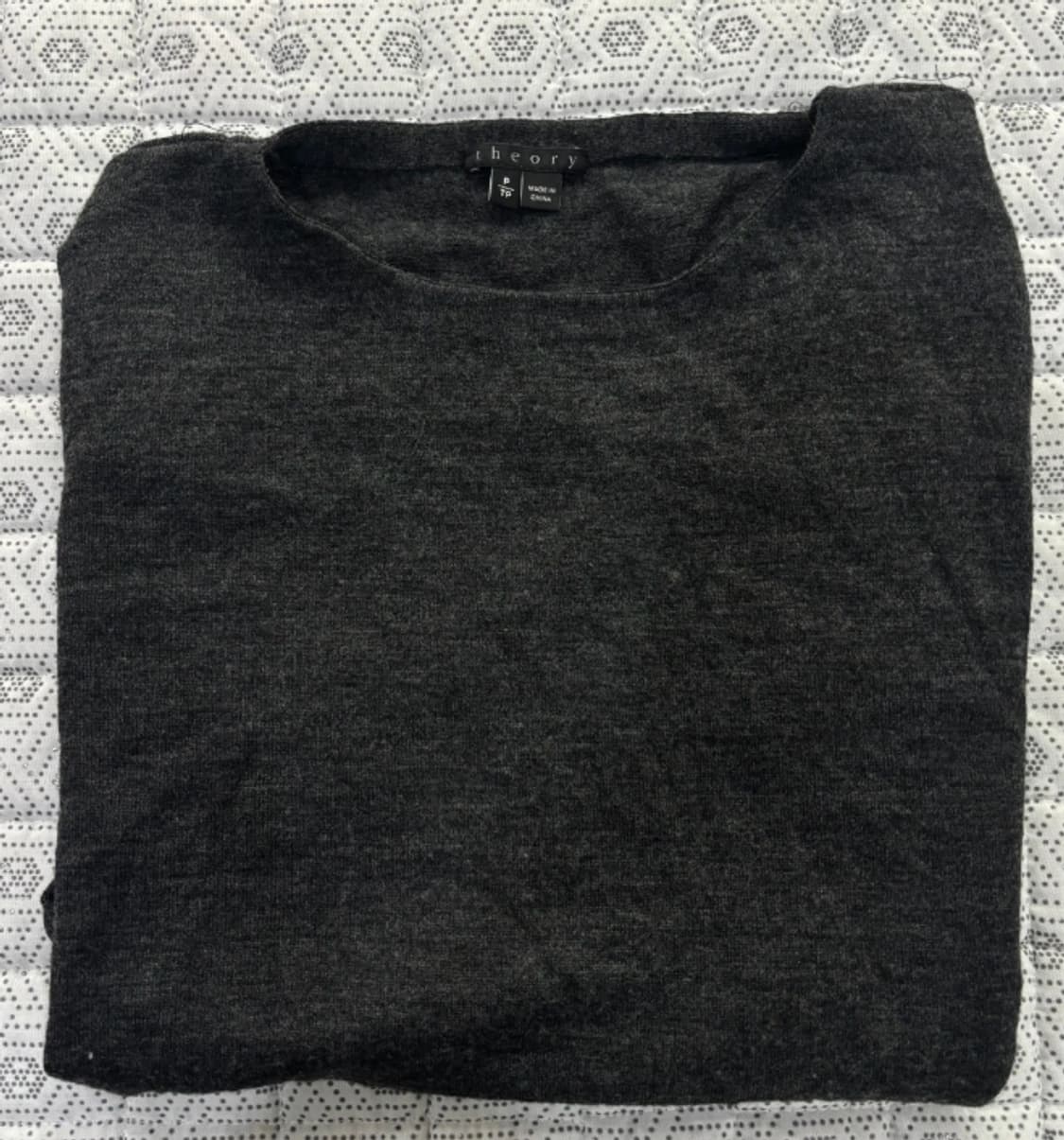 한섬 띠어리 Theory 여성 다크 그레이 니트 ~55반 상품이미지3