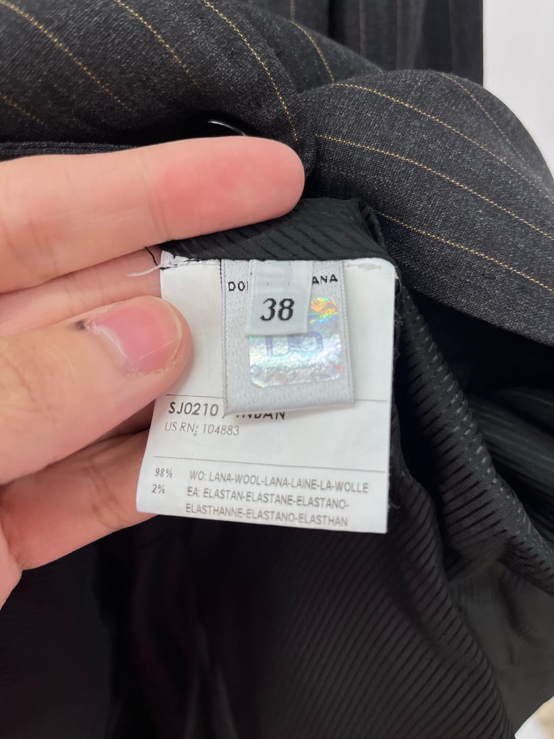 D&G dolce& ganbana blazer 상품이미지6