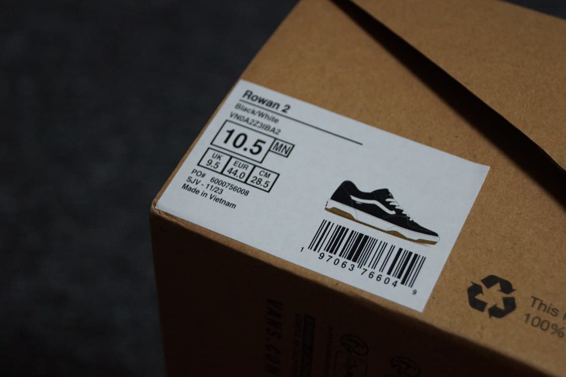 (285) 반스 스케이트 로완 2 블랙 상품이미지10