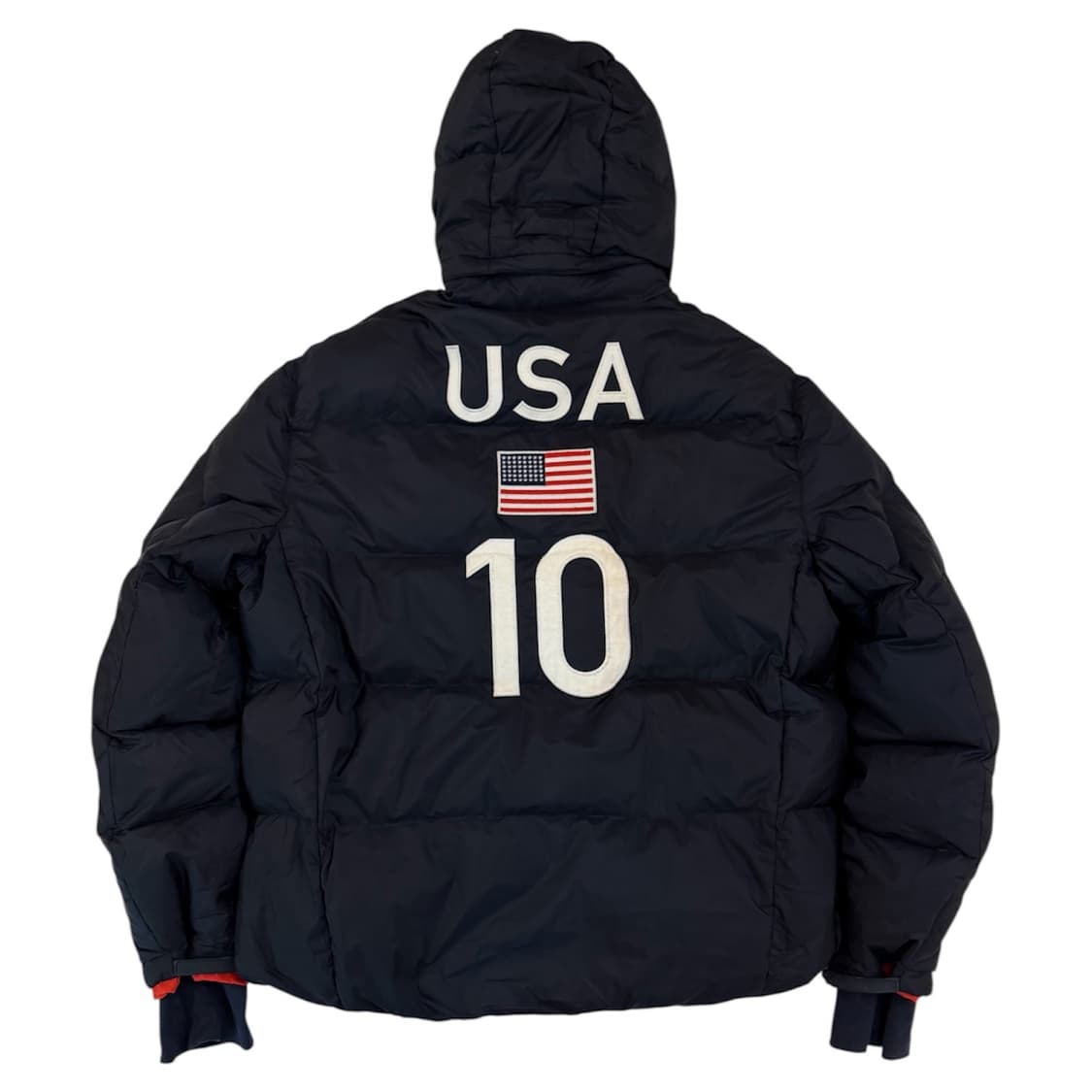 폴로 랄프로렌 빅포니 치프키프 USA 성조기 패딩 네이비 상품이미지3