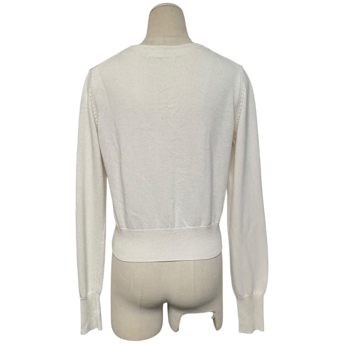 3676 마르디 메르크디 아이보리 꽃자수 니트가디건 상품이미지3