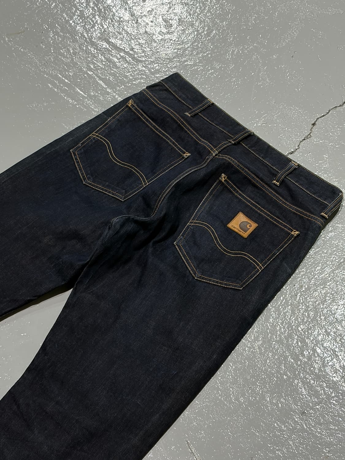 칼하트(Carhartt) 진청 데님 팬츠 상품이미지8