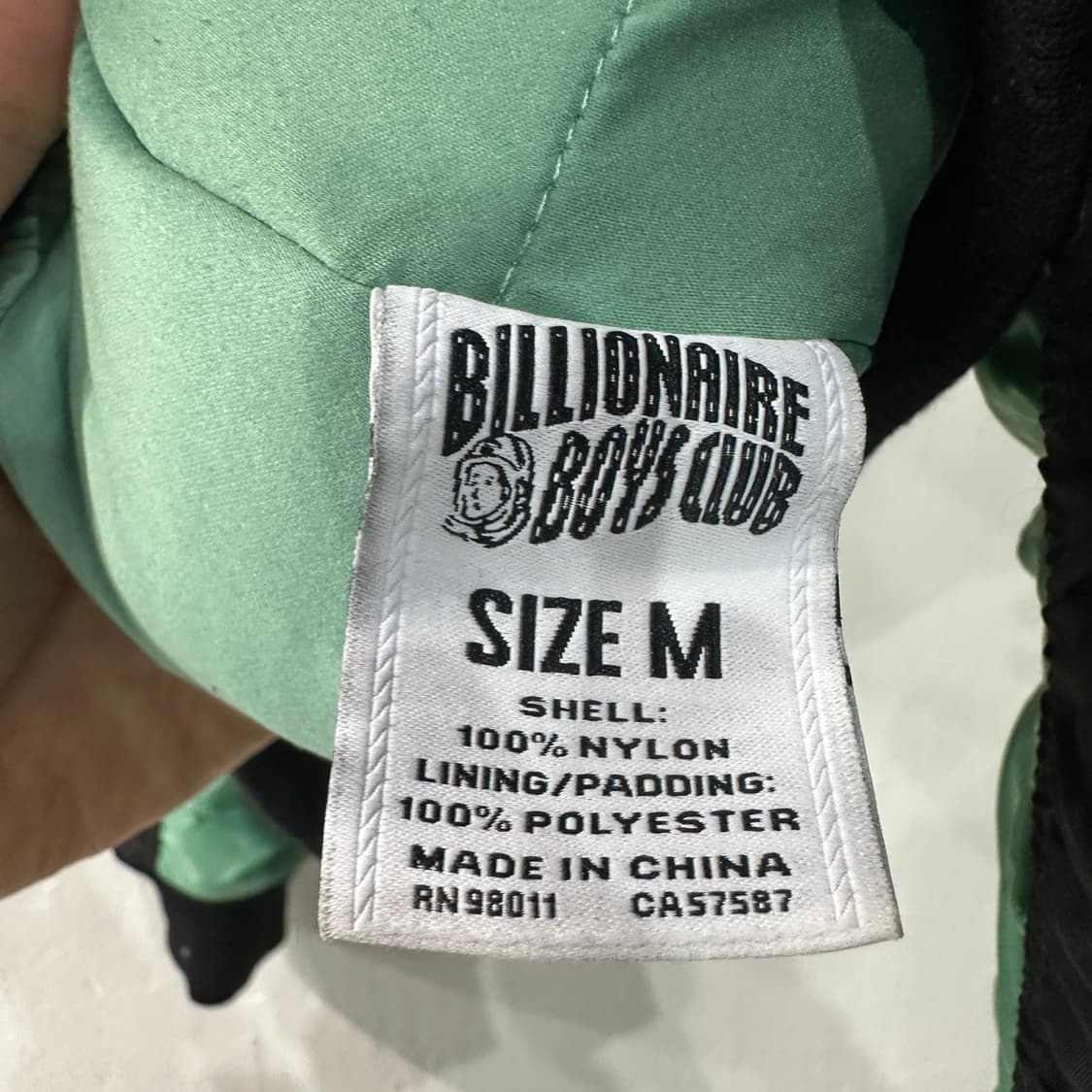 빌리네어보이즈클럽 플라이트 MA1 자켓 M 상품이미지5