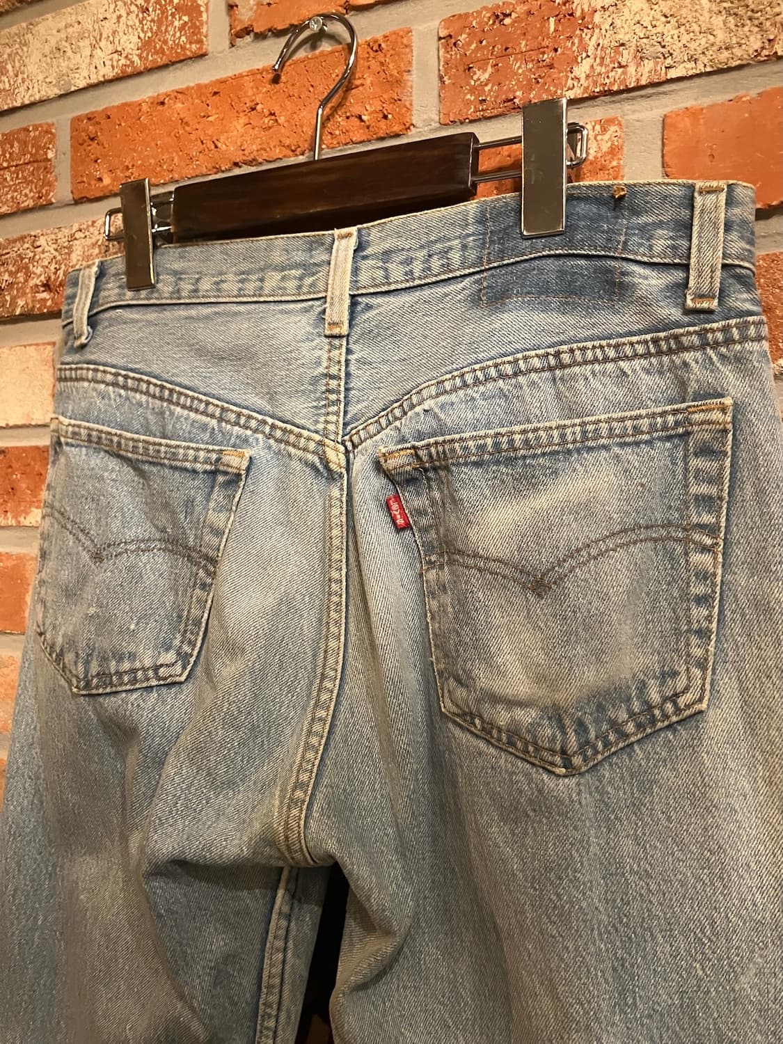 80s USA 빈티지 리바이스 501 데님 팬츠 상품이미지6