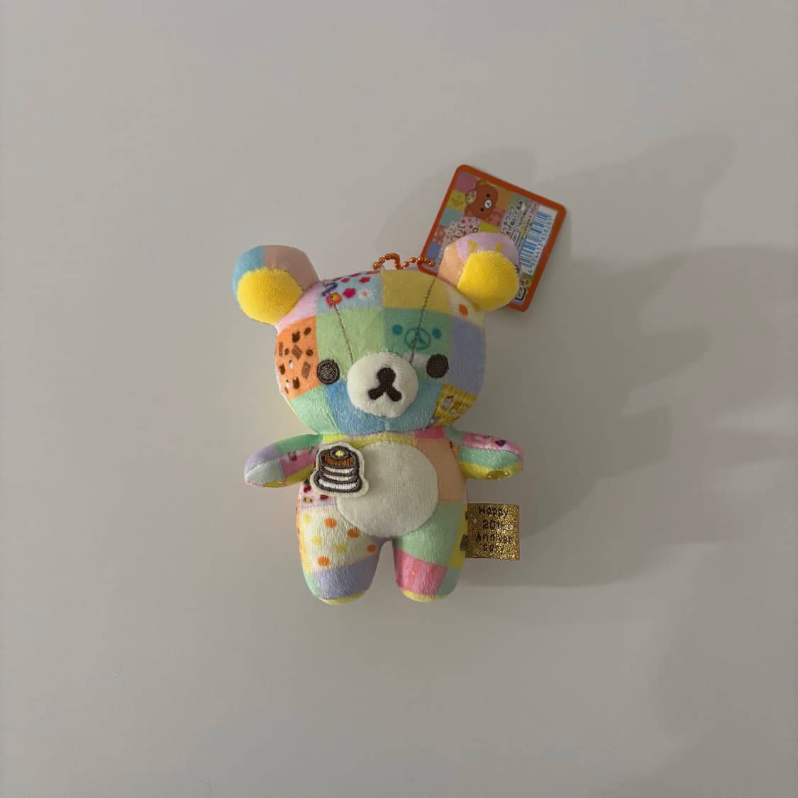 리락쿠마 20주년 패치워크 인형 키링 상품이미지2