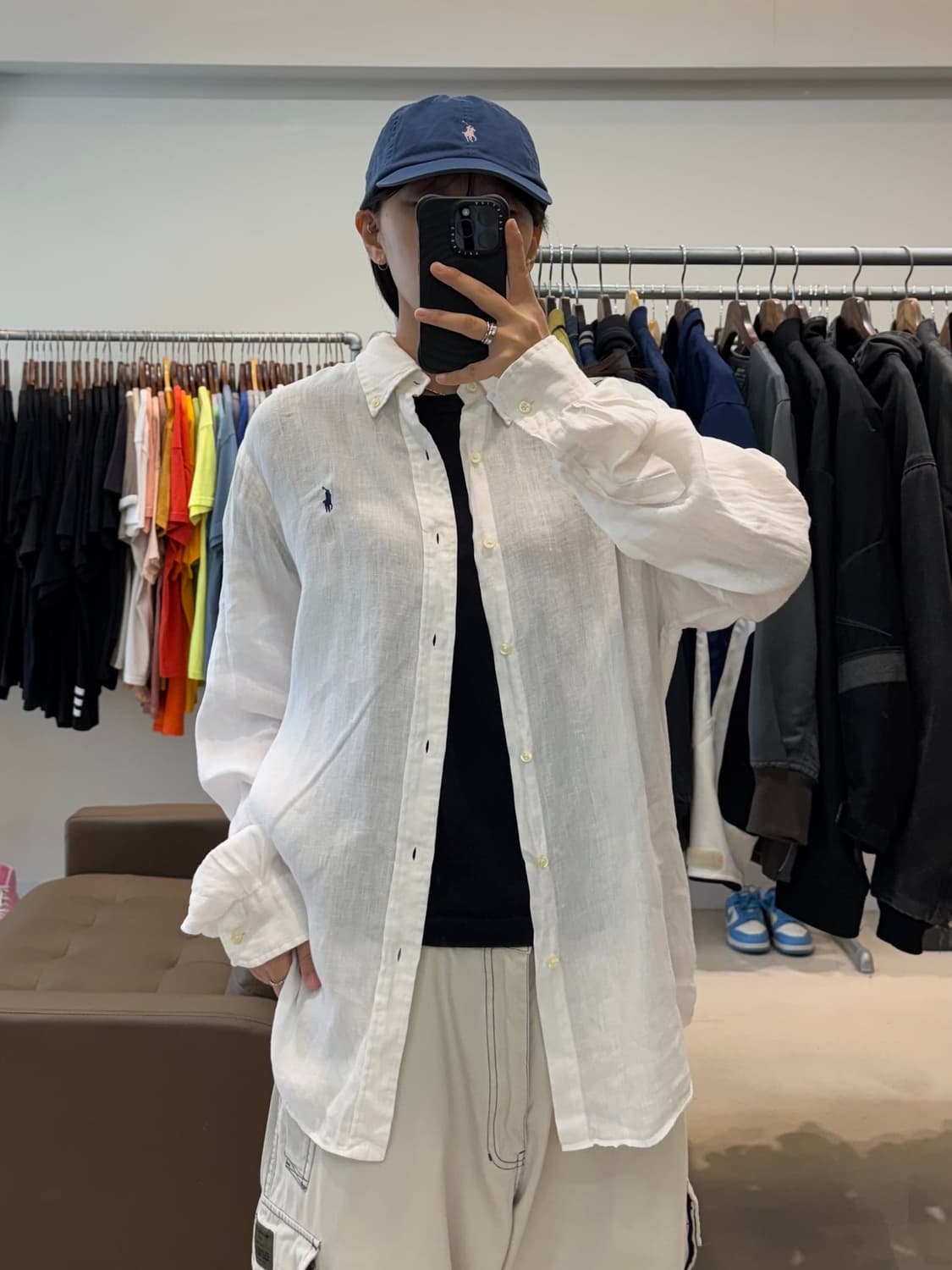 폴로 랄프로렌 린넨 셔츠 상품이미지7