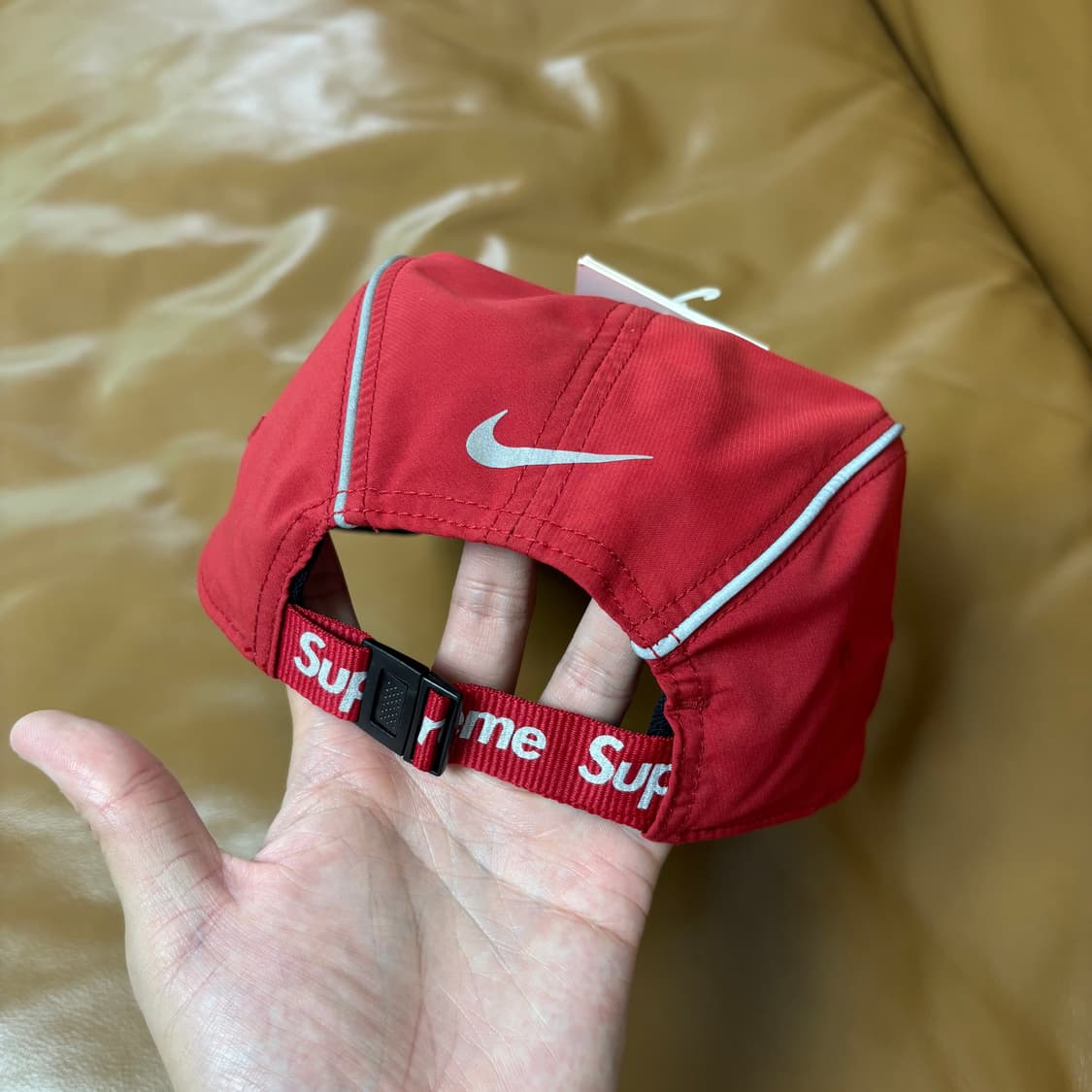 (Supreme x Nike) 슈프림x나이키 에어맥스 레드 캠프캡 모자 상품이미지8