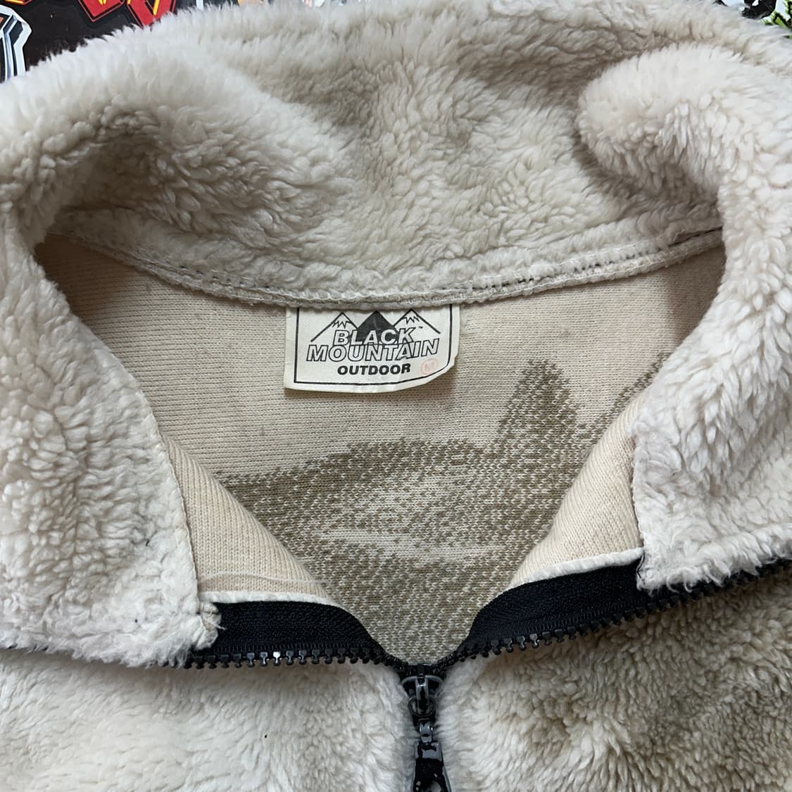 90s USA 블랙마운틴 홀스 후리스 자켓 M 상품이미지7