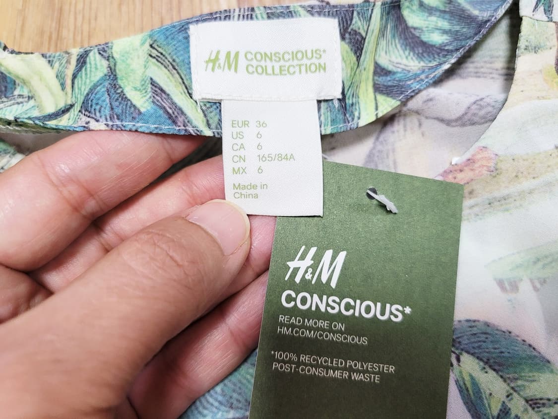 H&M CONSCIOUS 블라우스 55 새상품 상품이미지7