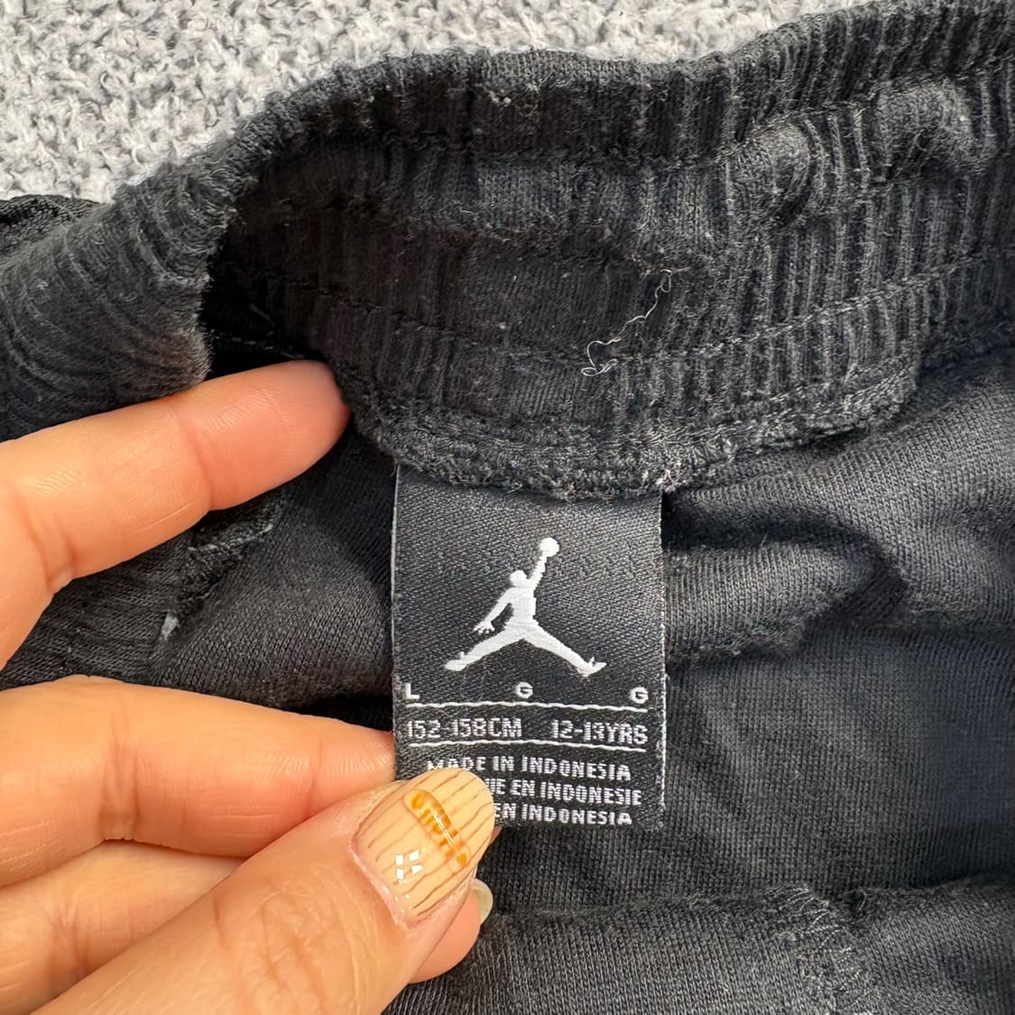 L 나이키 여성 조던 트레이닝 조거 팬츠 0409J 상품이미지2