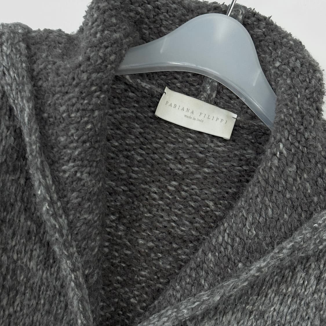 파비아나필리피 롱 후드 니트 가디건 상품이미지2