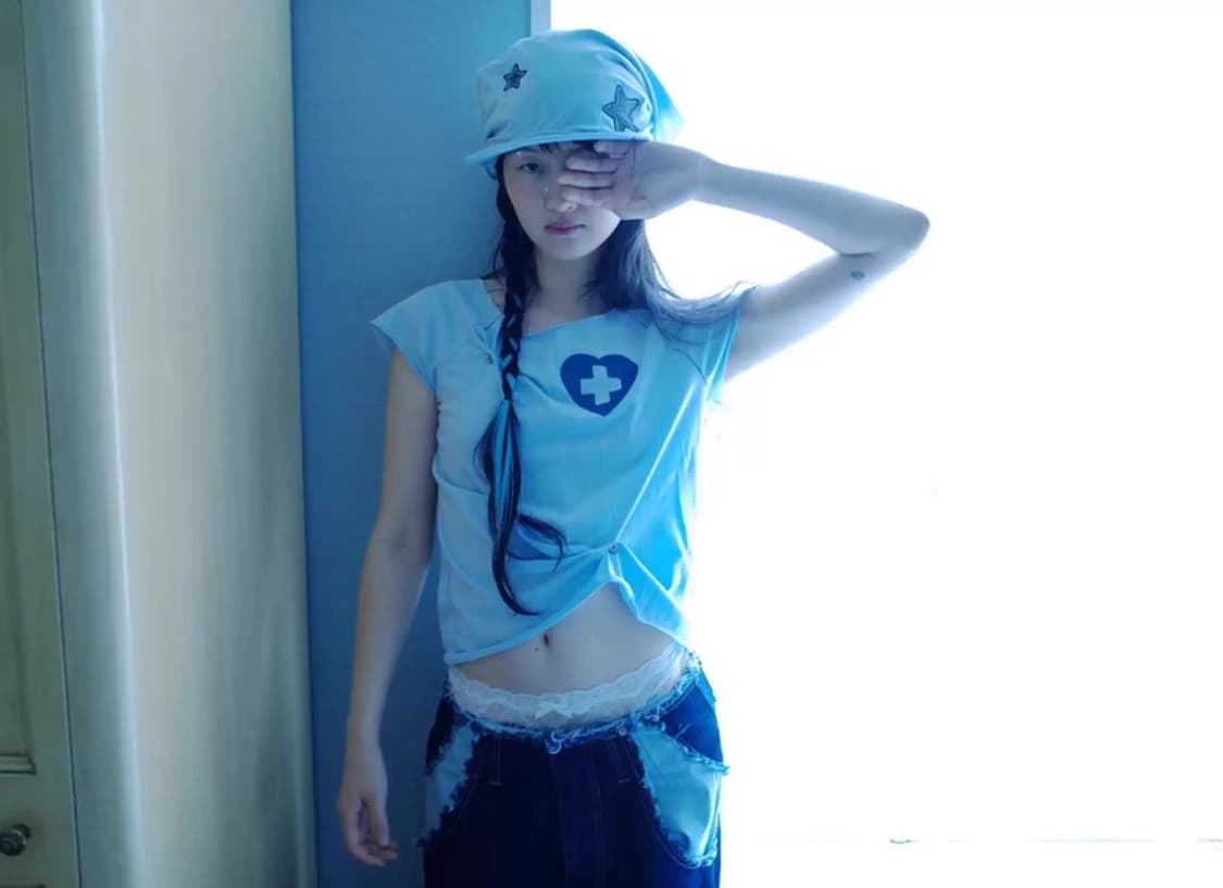 star&charms bandana cap (sky blue) 상품이미지4
