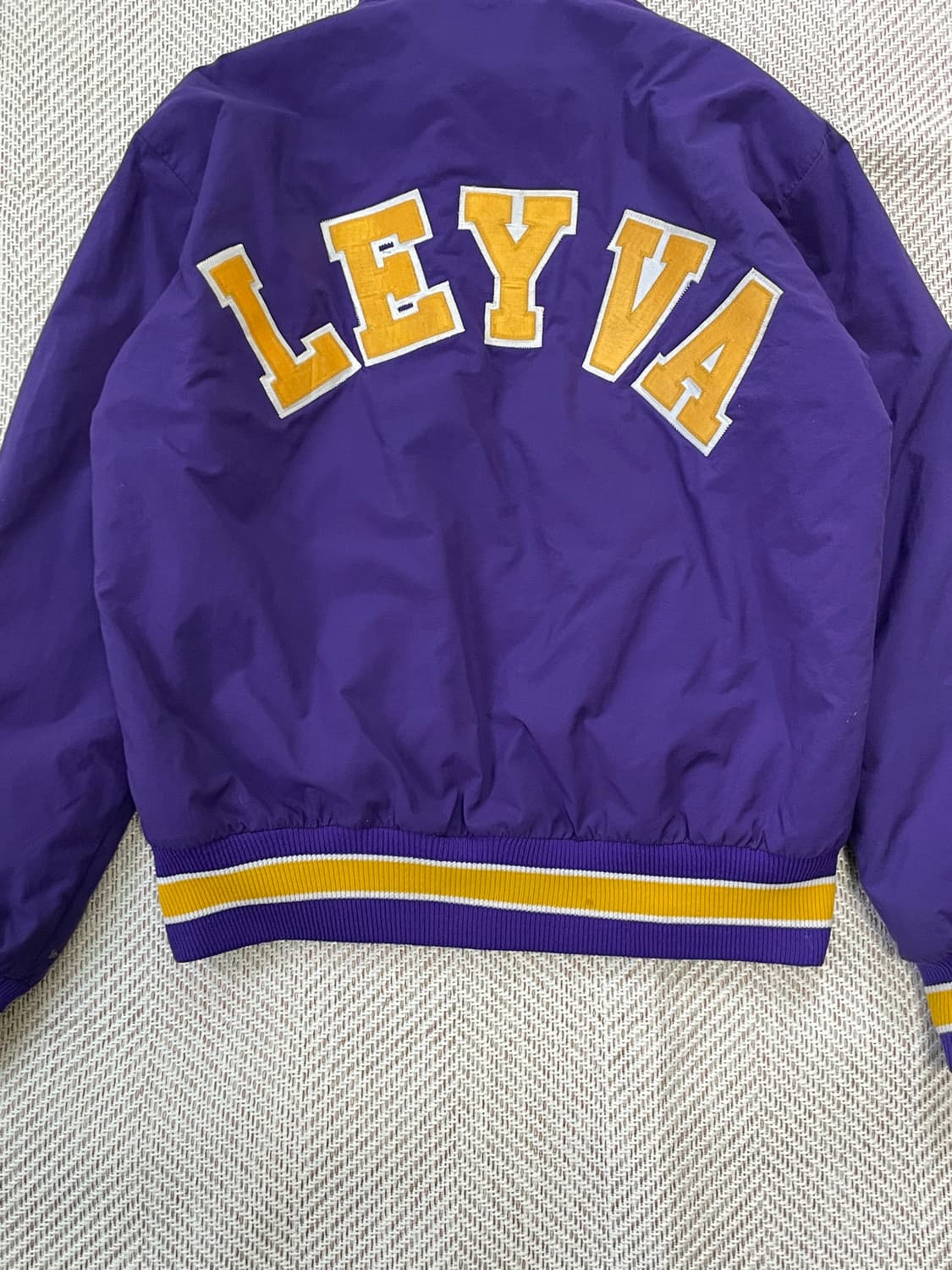 8~90s usa 디롱 talon지퍼 Leyva 불독팀 자켓 J03104 상품이미지9