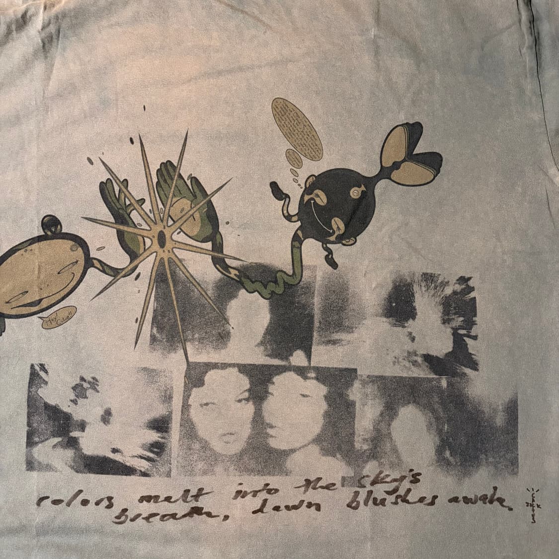 스캇 X 프라그먼트 X 무라카미 타카시 롱슬리브 티셔츠 상품이미지2