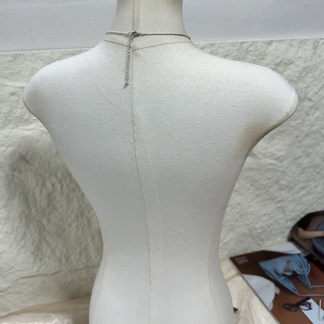 빈티지 넥타이 오리엔탈 진주 목걸이 상품이미지3