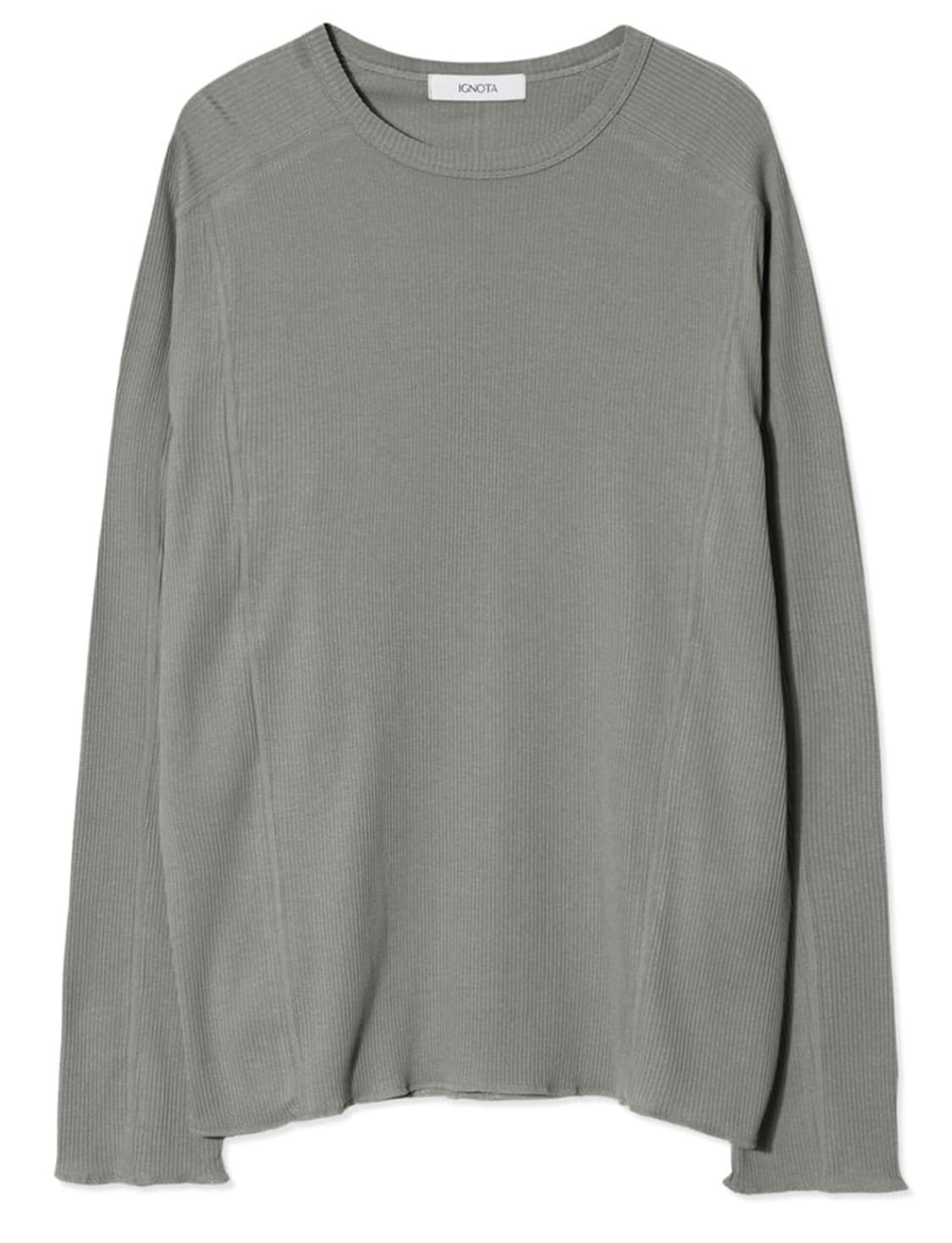 CORE:14 CUT LONG SLEEVE (KHAKI GREY) 상품이미지1