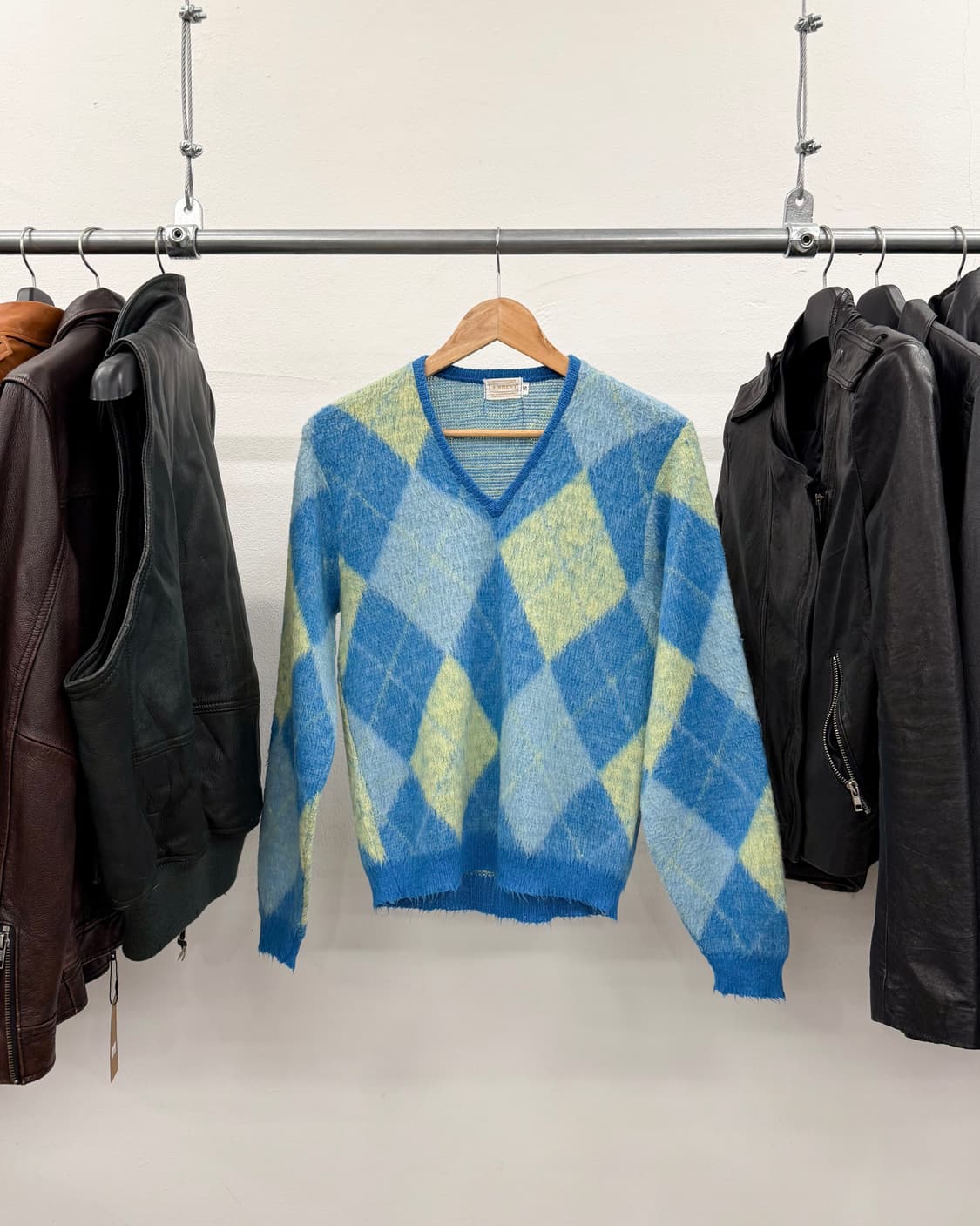 70s Montgomery Ward BRENT Mohair Knit 상품이미지1