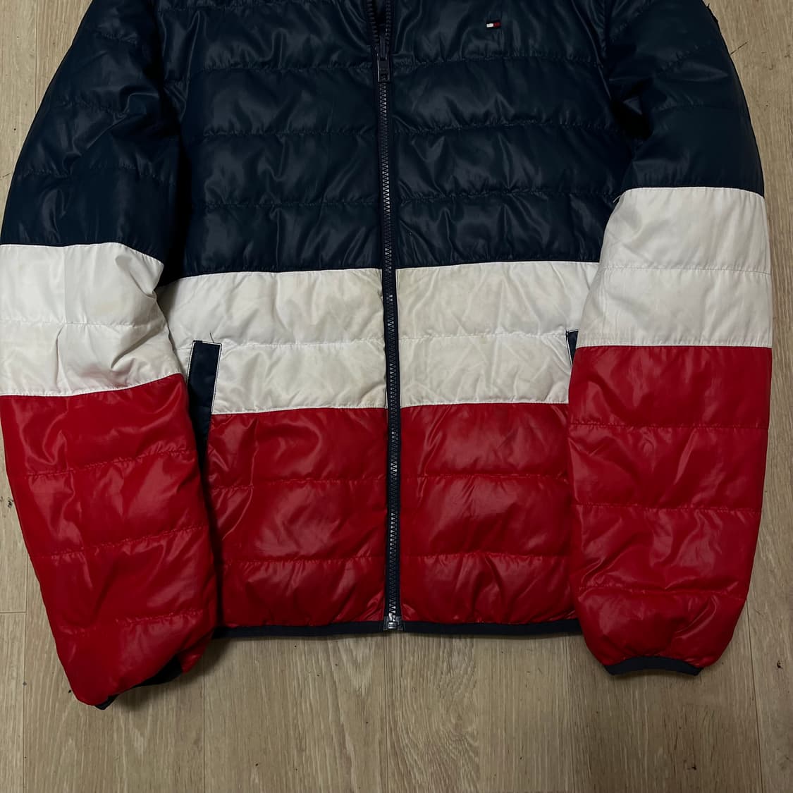 타미힐피거 리버시블 덕다운 경량패딩 176 상품이미지3