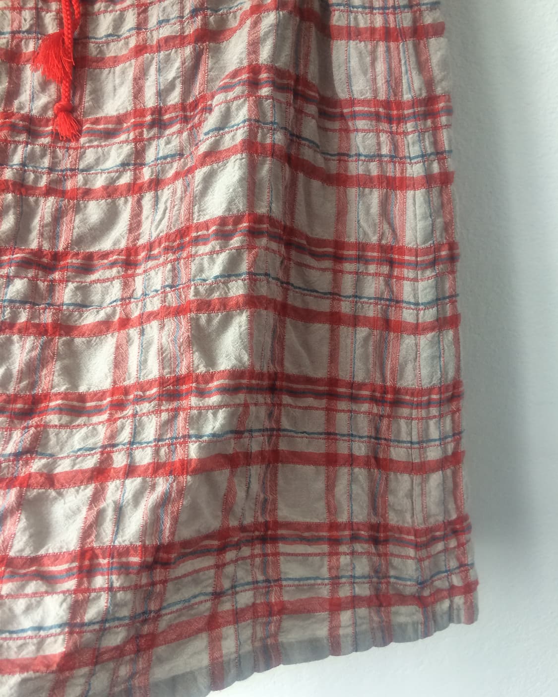 Check pattern mini skirt 상품이미지5