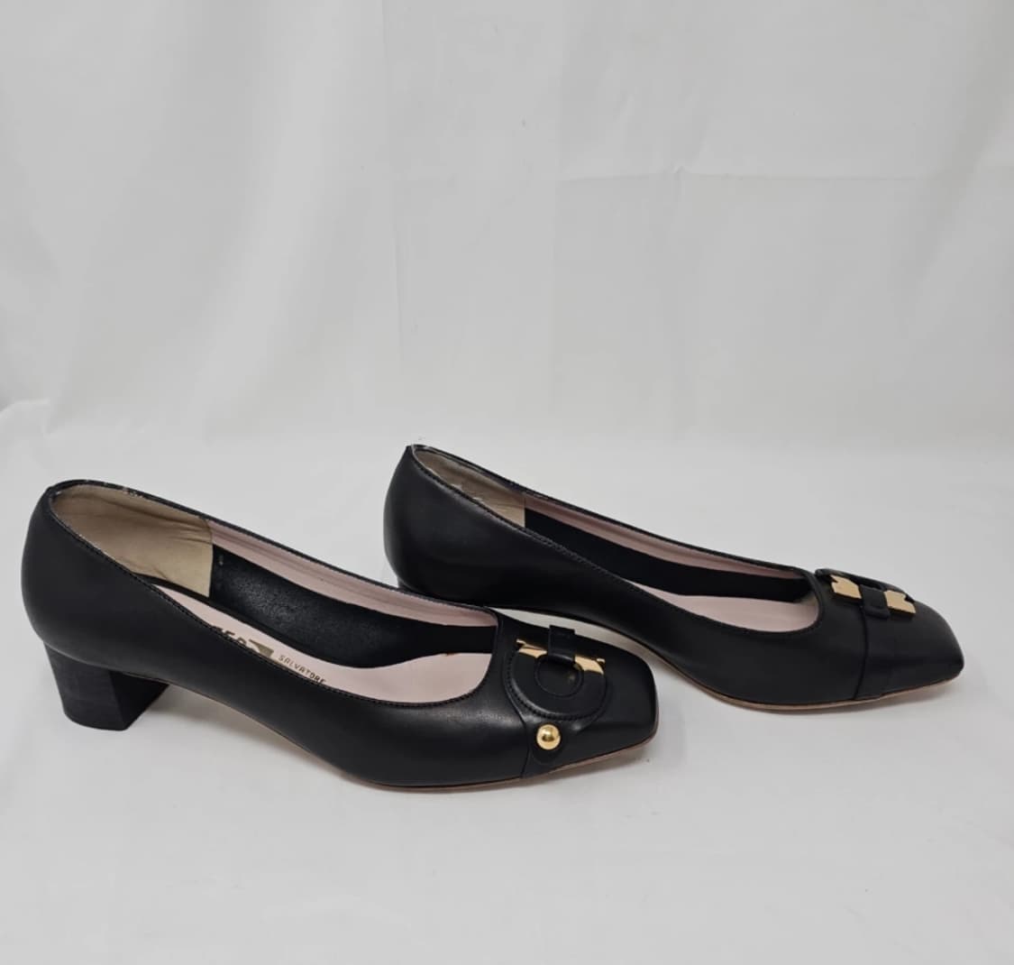 페라가모 간치니 블랙 구두 235mm 상품이미지3