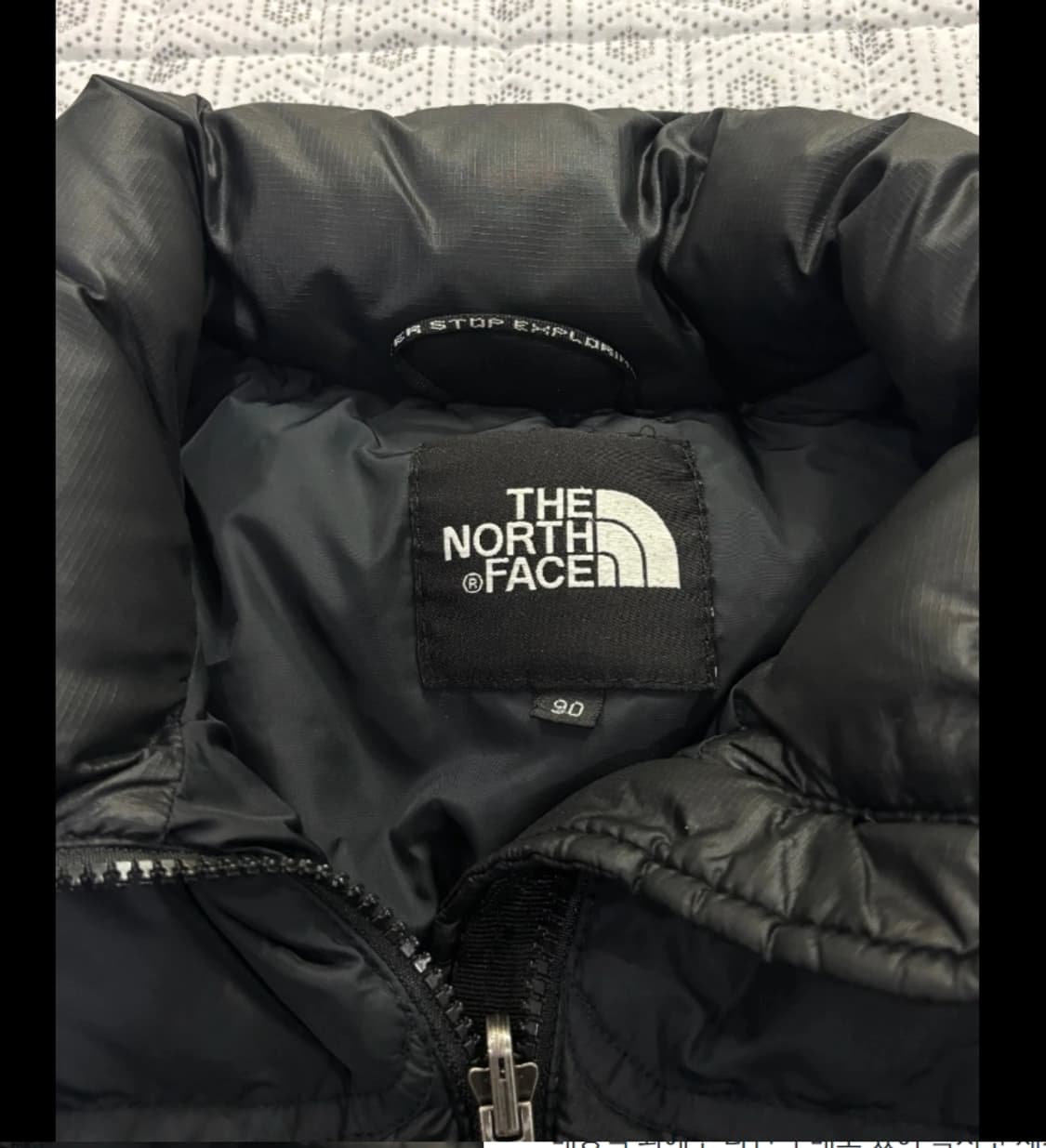 노스페이스 눕시 700 패딩 블랙 90 상품이미지7