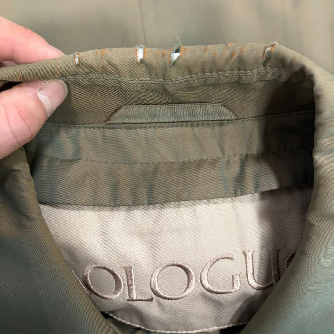 파올로구찌 트렌치 발마칸 코트 v2670 상품이미지6