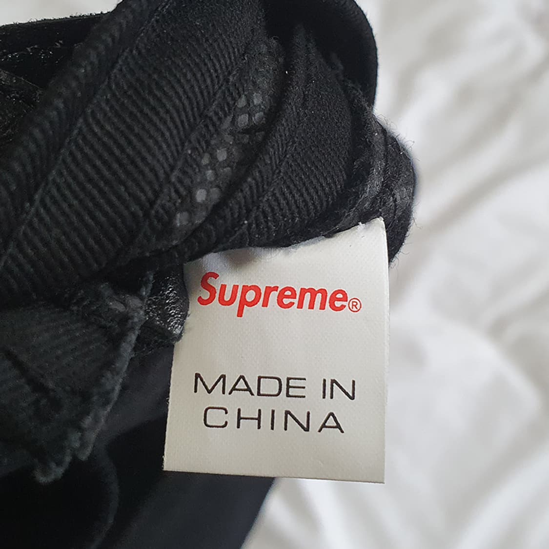 [OS] 슈프림 클래식로고 6패널캡 블랙 상품이미지5