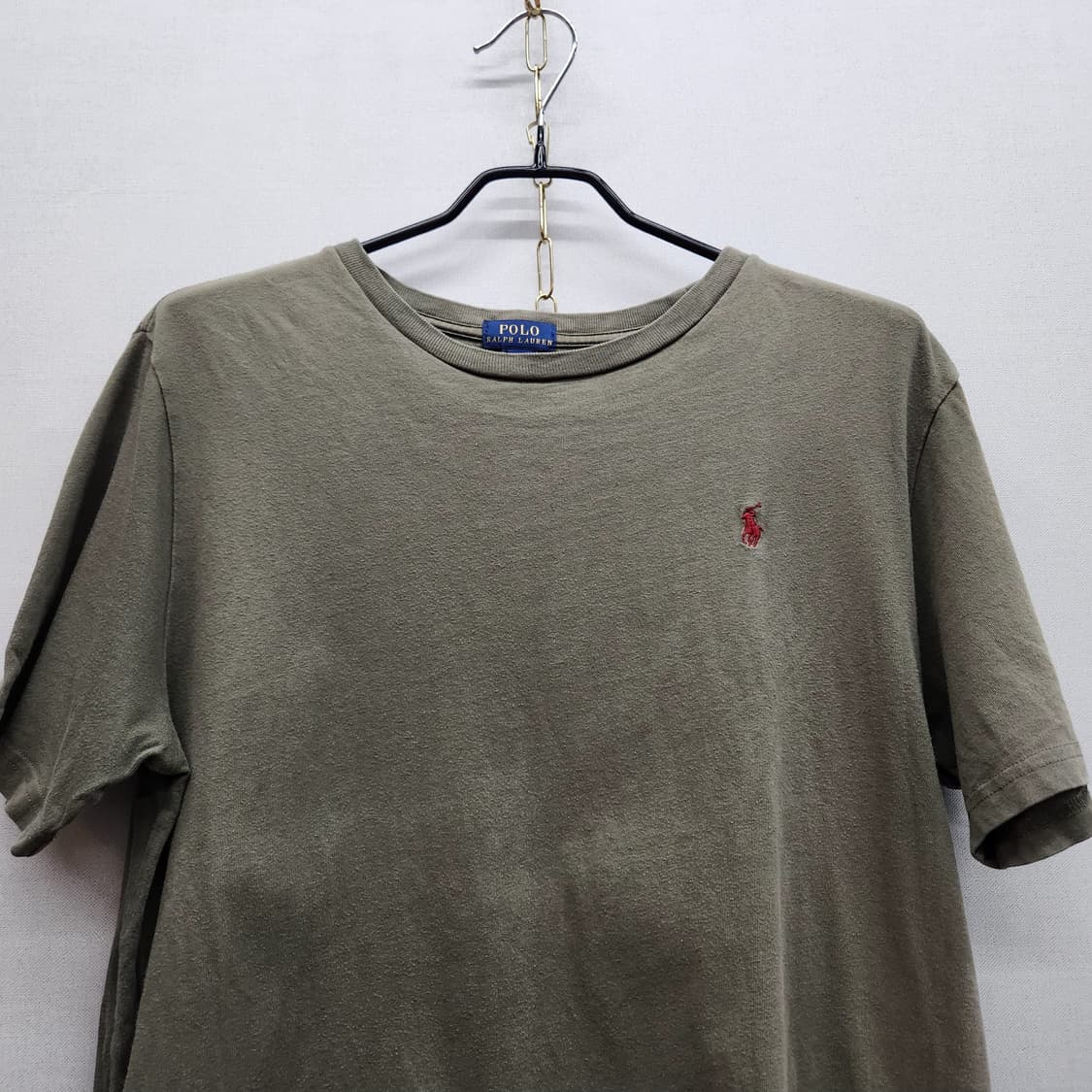 폴로랄프로렌 레드포니 올리브카키 반팔티 M(남여공용) 상품이미지2